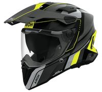 Airoh Commander 2 Skip, adventure helmet L Matt Grey/Neon-Yellow/Black