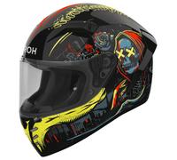 Airoh Conner Double Face Full-Face Helmet Black/Neon yellow L
