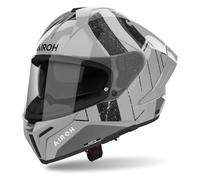 Full-Face Helmet Airoh MATRYX SCOPE Light Grey Gloss