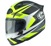 Arai Quantic Mark Helmet, black-white-yellow, size S for Men