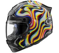 Arai Quantic Swirl Helmet, white, size M for Men