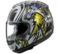 Arai RX-7V Evo Nakasuga 4, full face helmet XL Black/White/Gold/Blue
