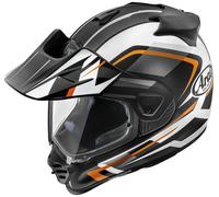 Arai Tour-X5 Discovery Motocross Helmet, black-white-orange, size S
