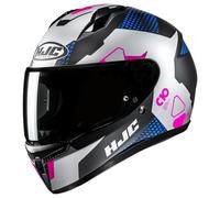 HJC C10 Aspa Full Face Helmet Black/PurpleXS Black,Purple