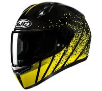 HJC C10 Haven Helmet, black-yellow, size L for Men