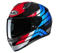 HJC C10 Hiper Helmet, black/red/blue, size XL (60/61)