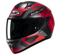 HJC C10 Tins Helmet, black-red, size S