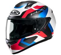 Full Face Helmet HJC C10 Tins White Blue Red Matte Size M
