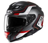 HJC F71 Arcan Helmet, black-white-red, size 2XL