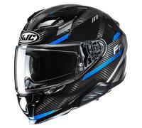 HJC F71 Carbon Esira Helmet, black-blue, size S for Men