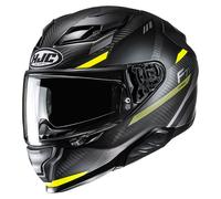 HJC F71 Carbon Esira Helmet, black-yellow, size S for Men