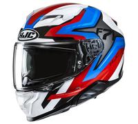 HJC F71 Fes Helmet, white-red-blue, size M for Men