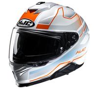 HJC i71 Iorix Helmet, white-blue-orange, size S for Men