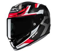 HJC Helmet RPHA 12 Carbon Xentra - Carbon Full-Face - Black/White/Red L Men