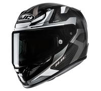 HJC RPHA 12 Carbon Xentra Helmet, black-grey-white, size 2XL for Men