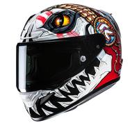 HJC RPHA 12 Kepina Full-Face Helmet Black/White/Red S black size S