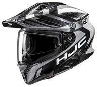 HJC RPHA 60 Quid Enduro Helmet, silver/black/white, size M (57/58)