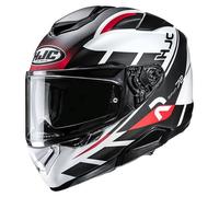 HJC RPHA72 VALUE Integralhelm schwarz-weiss-rot MC1SF XL
