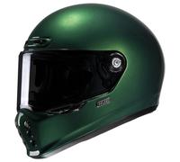 HJC V10 Solid Helmet, green, size L for Men