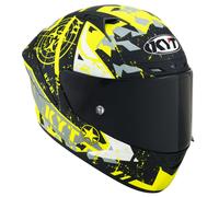 Full-Face Helmet KYT NZ RACE Blazing Matt Yellow