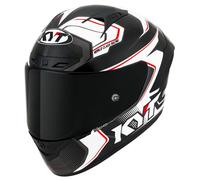 Full-Face Helmet KYT NZ RACE Carbon Competition White
