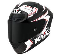 Full-Face Helmet KYT NZ RACE Carbon Competition White