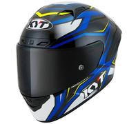 Full-Face Helmet KYT NZ RACE Carbon Stride Blue/White