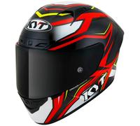 KYT NZ Race Carbon Stride Helmet, red, size XL for Men
