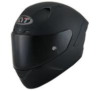 KYT NZ Race Plain Helmet, black, size L for Men