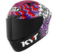 KYT NZ-Race Savadori Replica, integral helmet XXL Black/White/Red/Purple