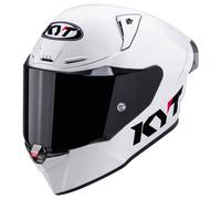 KYT R1R Plain Helmet, white, size 2XL for Men