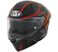 KYT R2R Concept Helmet, black-red, size XS for Men