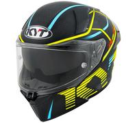 Full-Face Helmet KYT R2R Concept Matt Black/Yellow