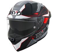 Full-Face Helmet KYT R2R Led Matt Black/Grey