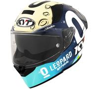 KYT R2R MAX Foggia Mugello 2022 Replica, full face helmet M Black/White/Light Blue/Beige