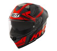 KYT R2R Octane Helmet, red, size M for Men
