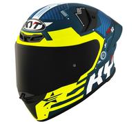 KYT TT-Revo Fuselage Helmet, yellow, size L for Men