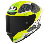 KYT TT-Revo Gear Helmet, black-yellow, size 2XL