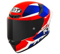 KYT TT-Revo Gear Helmet, red-blue, size XL