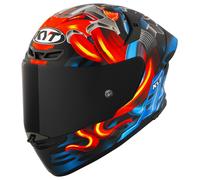 KYT TT-Revo Magnet Helmet, red-blue, size 2XL for Men