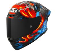 KYT TT-Revo Magnet Helmet, red-blue, size XL for Men