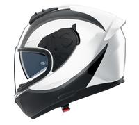Nolan N60-6 Bifase Helmet, black-white, size 2XL for Men