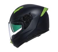 Nolan N60-6 Classico Nobile 311, full face helmet XXL Matt Black/Light Green