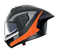 Nolan Helmet N60-6 Sport Contrasto 357 Full-Face Matt Black/Orange/Grey Size S