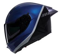 Full-Face Helmet Nolan N60-6 SPORT VERNICIATURA SPECIALE Blu / Nero / Argento