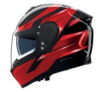 Full-Face Helmet Nolan N80-8 FERVO 355 Nero / Rosso cromato