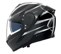 Full-Face Helmet Nolan N80-8 FERVO 356 Nero / Antracite / Argento cromato