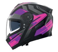Nolan N80-8 Trittico Helmet, black-pink, size 2XS for Men