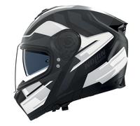 Nolan N80-8 Trittico 359, full face helmet XXL Matt Black/Dark Grey/White