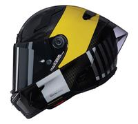 Full-Face Helmet Nolan X-804 RS U.C. COMBO GARA 350 Carbonio/Giallo/Grigio/Nero